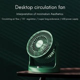 FS-620002 Desktop Fan, USB Shaking Head Silent Large Wind for Office