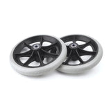 2pcs 8" Wheelchair Casters Small Cart Rollers Chair Wheels Accessories
