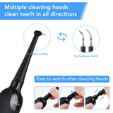 Electric Teeth Whitening Kit Dental Scaler with Mouth Mirror Oral Care For Teeth Tartar Calculus Stains Remover Teeth Cleaner