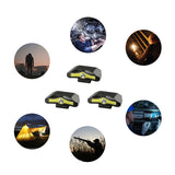 XPE COB LED Cap Light Clip Headlamp Flashlight Miners Lamp For Hiking Camping Reading Working Fishing Head Lamp Bicycle Lights