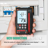 ANENG Q60S Digital Multimeter Voice Control TRMS 6000 Counts Ohm Volt Amp Tester for Measuring Voltage Current Resistance