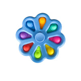 Kids Toys Colorful Pops Gyro Toy Relief Stress Educational Finger Tip Toys for Kids Adults Gift