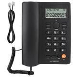 Caller ID Telephone Hands-free Calling Landline Phone Clear Sound Noise Reduction Telephone for Home Office Hotel English