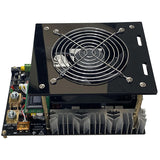 3000W ZVS high frequency induction heating 3KW high power high frequency machine quenching with power meter overload protection