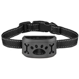 Dog Anti Barking Device Automatic USB Dogs Training Collar Dog Stop Barking Vibration Rechargeable Bark Collar with Electricity