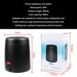 Electric Wax Heater Hot Wax Machine Paraffin Pot Warmer Hair Removal Waxing Machine Wax-melt Epilator Quick Heater