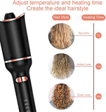 Automatic Hair Curler Ceramic Wired Curling Iron Electric Hair Curlers For Curls Waves Styling 2021 New Rotating Curling Styler