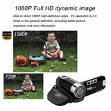 16MP 1080P LED Light High Definition Shooting Video Record Portable Camcorder Professional Digital Camera For YouTube Blogger