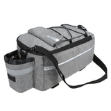 Insulated Trunk Cooler Bag Cycling Bicycle Rear Rack Storage Luggage Bag Reflective MTB Bike Pannier Bag Shoulder Bag New