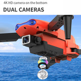 K3 with 4K HD Camera Drone Selfie RC Quadcopter Folding Arm UAV Altitude Hold Mode Helicopter Dron Toy GIft for Children
