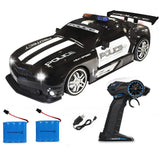 1/12 Big 2.4GHz Super Fast Police RC Car Remote Control Cars Toy with Lights Durable Chase Drift Vehicle toys for boys kid Child