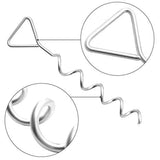 8Pcs Outdoor Trampoline Anchors, Camping Screw Pile Nails, Fixed Pile Anti-Falling Tent Nails