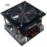 3000W ZVS high frequency induction heating high power high frequency machine quenching intermediate frequency furnace no tap zvs