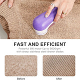 Mini Electric Lint Remover & Fabric Shaver,USB Plug-in Home Stainless Portable Fuzz Remover for Fabric, Pet Hair,Clothes