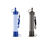 Outdoor Water Purification Straw Camping Emergency Survival Practical Straw Water Purifier Sediment Physical Filtration