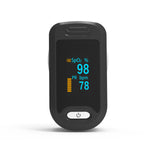 Household Finger Oximeter SpO2 Blood Oxygen Saturation Meter PR Heart Rate Monitor OLED Chargeable Pulse Oximeter Oximetro