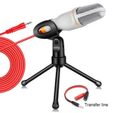 Condenser Microphone Kit Home Karaoke MIC with Desktop Stand Microphone for PC YouTube Video Chatting Gaming Podcast Recording