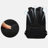 25x25cm Wifi Smart LED Screen Backpack For Walking Outdoor Advertising Black