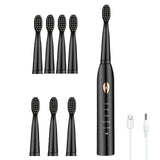 Powerful Ultrasonic Sonic Electric Toothbrush USB Rechargeable Tooth Brush Adult Electronic Washable Whitening Teeth Brush