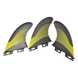 Surf Fins Double Tabs 2 Fins M/L Double Tabs 2 Tri Fin Set Fiberglass Tri-Quad Fins Upsurf Surfboard Fins