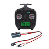 FLYSKY FS-ST8 RC Transmitter 2.4GHz Remote Controller ANT Protocol wi/ FS-SR8 Receiver 8CH +FS-CEV 1000M Remote Control Distance