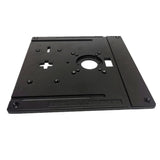 Trimming Machine Router Table Insert Plate Electric Jig Saw Flip Board 245*240*8mm For Woodworking Benches