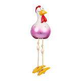 Chicken Ornament Home Resin Statue Cute Cartoon Crafts Funny Fairy Easter Art Garden Gift Landscape Animal Yard Decor