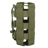 Tactical Molle Water Bottle Pouch Bag Military Outdoor Travel Hiking Drawstring Water Bottle Holder Kettle Carrier Bag FY GW