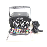 ESHINY R&amp;G Laser Dream Aurora 60 Patterns Projector DJ Disco Light Party RGB LED Bar Dance Room Birthday Stage Effect USB F5N6
