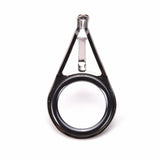 7Pcs/set  0.5cm-1.8cm fishing rod line guidesVintage Oval Fishing Top Rings Guides Pole Repair Kit