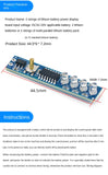 1S 2S 3S 4S Lithium Battery Capacity Tester LED Display Board Power Level Indicator Module For 18650 Lithium Li-ion lipo Battery