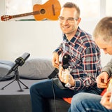 Condenser Microphone Professional Recording Microphone with Tripod Stand for Broadcasting,Chat,Video Conference,YouTube