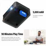 Salange LED Mini Projector A30 Support 1080P Full HD HDMI-Compatible USB Video Audio Portable Home Media Video Player Beamer