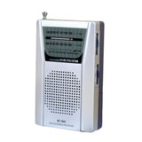 BC-R60 Pocket Radio Telescopic Outdoor Mini AM/FM Dual Band Radio World Receiver 88-108MHz Speaker 3.5mm Earphone Jack