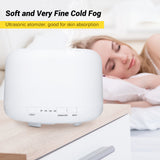 Remote Control Air Humidifier Ultrasonic Silent Aromatherapy Essential Oil Diffuser Fragrance for Home Room 500ML with LED Light