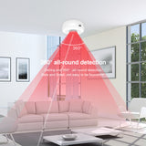 Tuya WiFi Motion PIR Sensor Detector USB charging WIFI Movement Sensor Support no one mode APP Wireless Home Security System