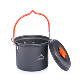 Widesea Camping Hanging Pot 1-2 People Portable Outdoor Cooker Picnic Trekking Camping Pot