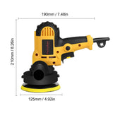 Car Polishing Machine Car Polisher Angle Grinder Stepless Speed Adjustable Auto Grinding Machine Waxing Tool Power Tools