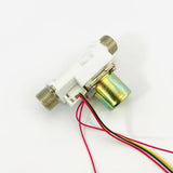 G1/2" Nickeled Hot Water Flow Valve BSP 100 Celsius Water Turbine Meter 12V 1-30L/min Flow Meter Water Sensor iSentrol