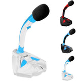 USB Condenser Microphone Desktop Microphone Laptop Computer Gaming Wired Microphones 100Hz-10KHz 1.5m With LED Light