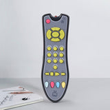 Kids Musical TV Remote Control Toy with Light and Sound 3 language English/French/ Spanish Durable BPA-free Early Education Toys