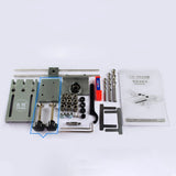 3 in 1 DIY Woodworking Hole Positioner Drill Punch  Guide Locator Jig Joinery System Kit Aluminium Alloy Wood Working Tool