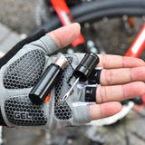 6pcs Bicycle Tire Repair Drill + Rubber Strips Portable Bike Tubeless Wheel Tyre Repair Tools