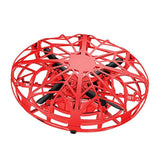 Mini Drone LED UFO type Flying Helicopter fidget spinner Fingertip Upgrade Flight Gyro Drone Aircraft Toy Adult Kids Gift