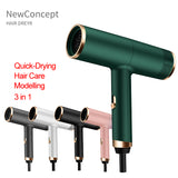 Professional Hair Dryer Negative Ion Blow Dryer Hot Cold Wind Household Salon Hair Styler Tool Electric Ionic Blower Drier