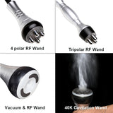 40K Cavitation Ultrasonic Weight Loss Slimming Beauty Machine 4 in 1 Multi-polar RF Radio Frequency Skin Rejuvenation Lift Tight