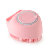 Pet Dog Shampoo Brush Multifunction clean massage brush  2.7oz/80ml For Dogs Cats Grooming Pet Cleaning Grooming Tool
