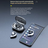 BT5.3 True Wireless Headphones with Microphone In-ear Music Earphone Noise Reduction Sport Headset Mini Earbuds