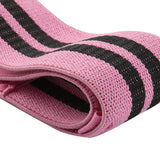 Home Fitness Loop Pilates Hip Circle Resistance Bands Anti Slip Booty Elastic Training Rubber Cotton Workout Yoga Belt Exercise
