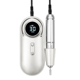 30000RPM Nail Drill Machine Brushless Drive Electric Manicure Drill Rechargeable Cordless Efile For Manicure Pedicure Cutter